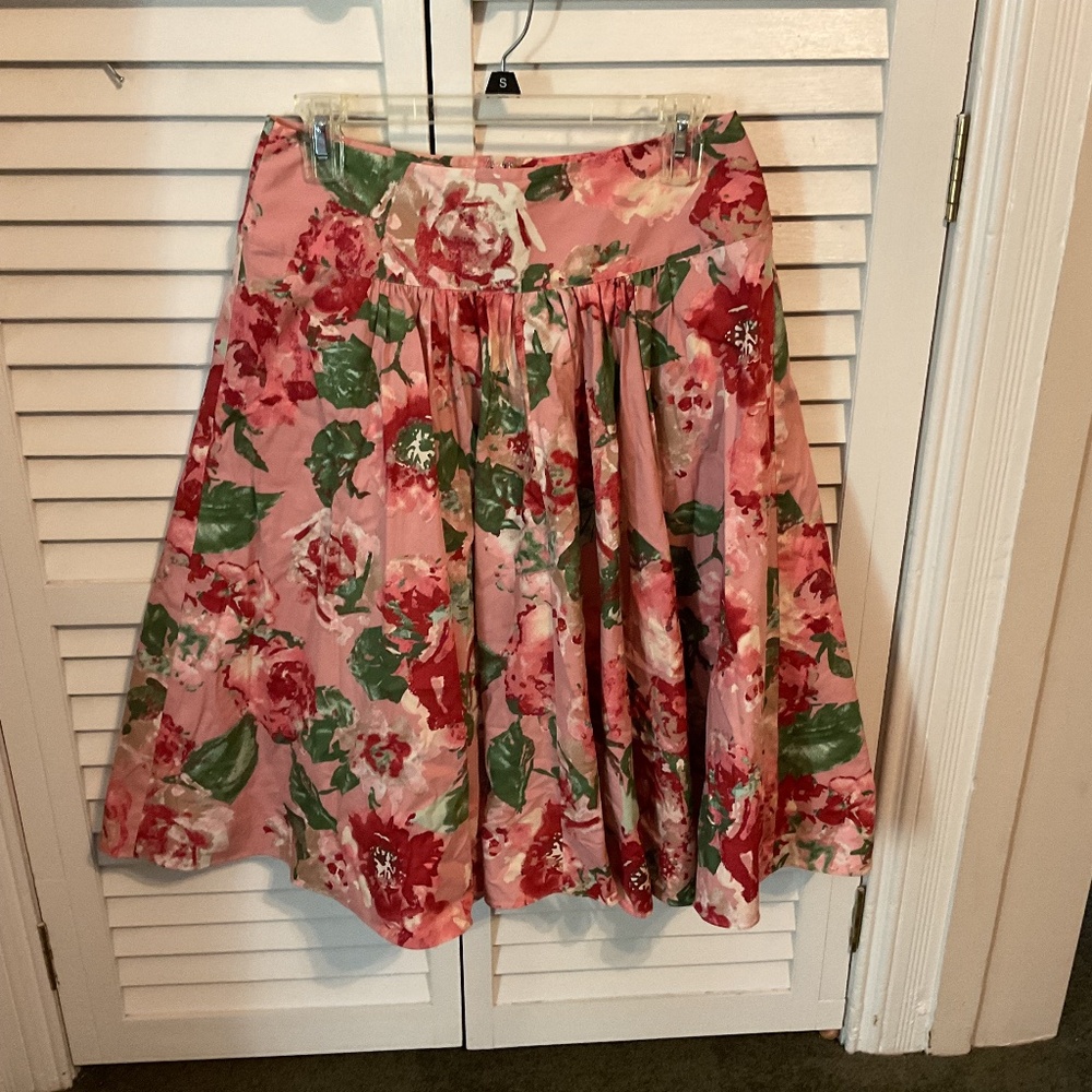 Floral skirt